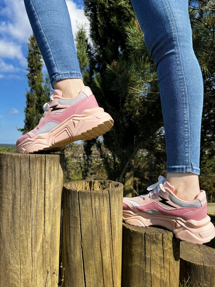 Devida Mestra Serisi 5 CM Yüksek Taban Kadın Spor Ayakkabı^|tr_TR:Devida Mestra Series 5 CM High Sole Women's Sports Shoes - 6