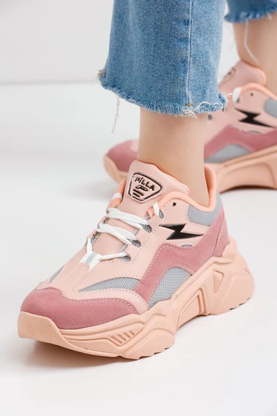 Devida Mestra Serisi 5 CM Yüksek Taban Kadın Spor Ayakkabı^|tr_TR:Devida Mestra Series 5 CM High Sole Women's Sports Shoes - 12