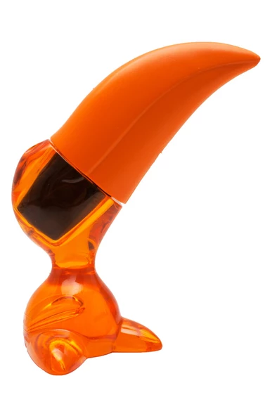 Koziol 5577509 Hugo Fosforlu Kalem Koyu Turuncu - Resim 2