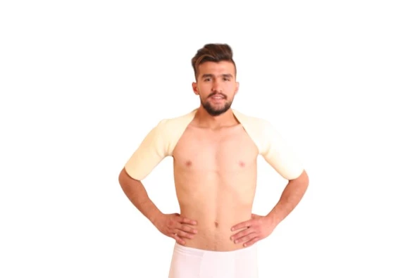 BORA OMUZLUK ÖRME OMUZ DESTEKLEYİCİ OMUZ DESTEK KORSESİ SICAK TUTAN KORSE - 2