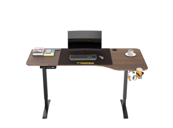 TWISTED MINDS T AYAK MOTORLU YÜKSEKLİK AYARLI EVOFİS OYUNCU MASASI - SAĞ - Resim 3