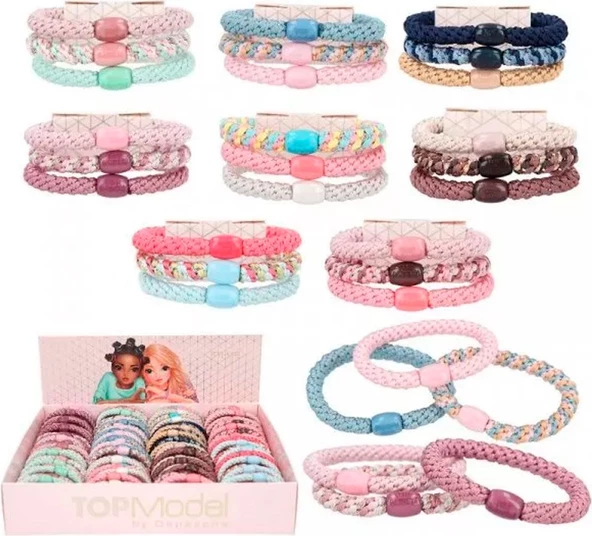 Top Model Elastik Saç Bantları - 2