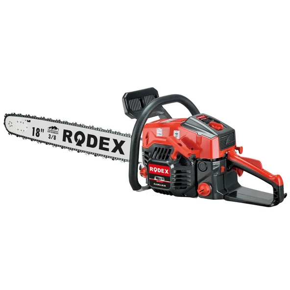 Rodex Rdx2510 Benzinli Hızar Ağaç Kesme Motoru 45 Cm 32 Diş