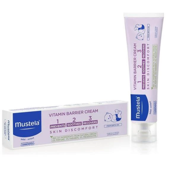 Mustela Vitamin Barrier 1.2.3 Pişik Kremi 50 ml - 2
