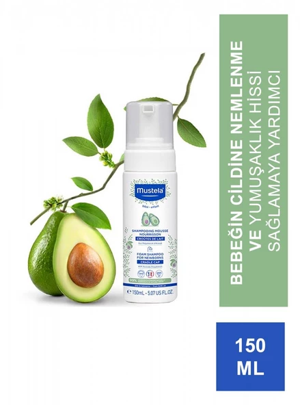 Mustela Yenidoğan Köpük Şampuan 150 ml