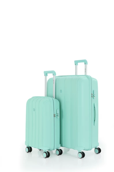 Mçs Polipropilen 2'li Valiz Seti Büyük & Kabin V305 - 5