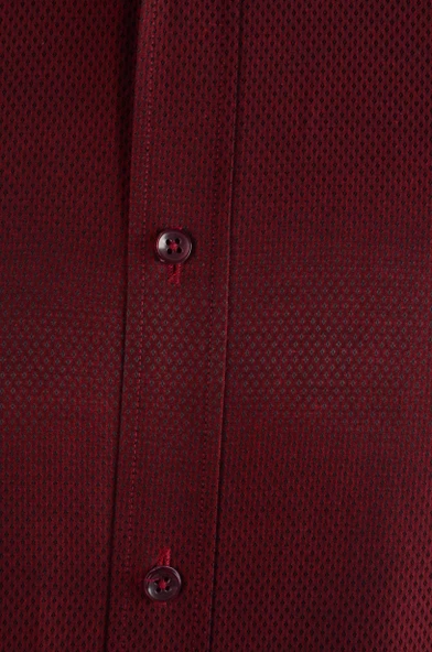 Cengiz İnler Standart Yaka Baklava Armür Desen Slim Fit Erkek Pamuk Gömlek - 10