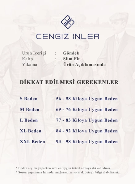 Cengiz İnler Standart Yaka Baklava Armür Desen Slim Fit Erkek Pamuk Gömlek