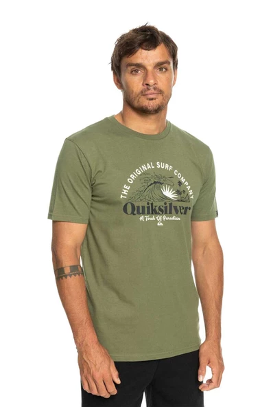 Quiksilver EQYZT07277 Sunsetwave M Tees Erkek T-Shirt - 7