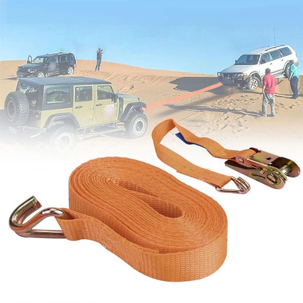 Spanzet Yük Gerdirme Halatı Gırgır 50 mm 10 Metre 5 Ton - 4
