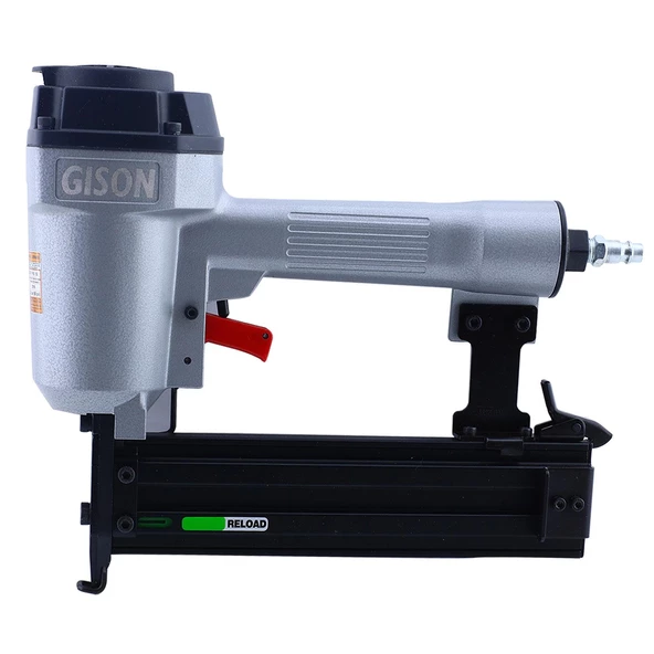 Gison GPF1650 Çivi Tabancası Havalı Tekli Emniyet Mandalı Çivi Çakma Döşeme Tabancası - 7