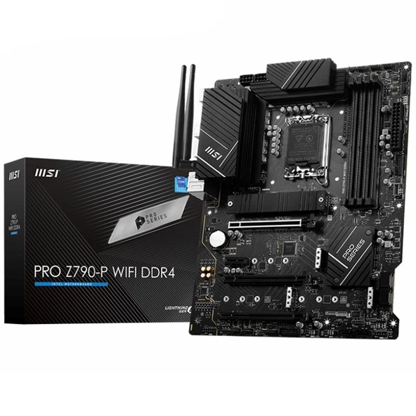 MSI PRO Z790-P WIFI DDR4 5333MHZ(OC) M.2 ATX 1700p - Resim 1