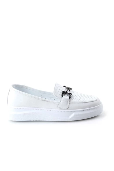 Well Foot 23102 Orto Pedik Kadın Loafer Günlük Hakiki Deri Ayakkabı - 2