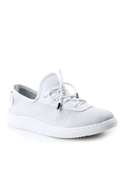 Well Foot 23039 Orto Pedik Kadın Günlük Hakiki Deri Ayakkabı - 5