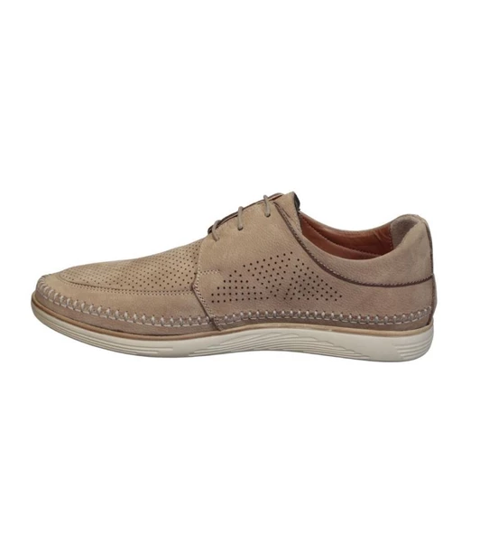 YAZKIŞ Erkek Siyah Vizon Bağcıklı Hakiki Deri Jel Comfort Taban Günlük Casual Ayakkabı - 6