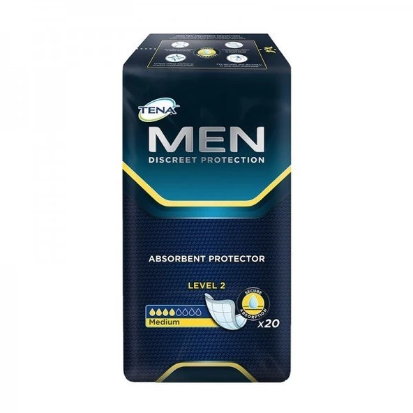 Tena Erkek Mesane Pedi Level 2 3 PAKET ürün görseli