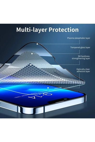 Iphone 11 Pro Max Uyumlu 9d Tam Kaplayan Parmak Izi Bırakmayan Ekran Koruyucu Film - 3