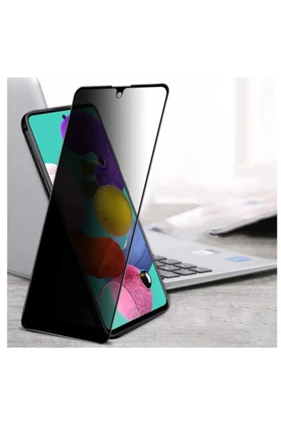 Samsung A32 Uyumlu Hayalet Ekran Gizli Tam Kaplayan Kırılmaz Cam Seramik Ekran Koruyucu Film - 2