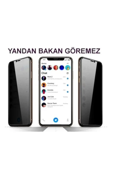 Samsung A33 Uyumlu Hayalet Ekran Gizli Tam Kaplayan Kırılmaz Cam Seramik Ekran Koruyucu Film - 6
