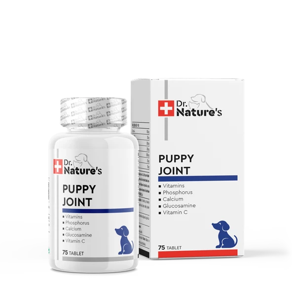 Drnatures DOG PUPPY JOINT Yavru Köpek Eklem destekleyici Besin Takviyesi(75 Tablet)