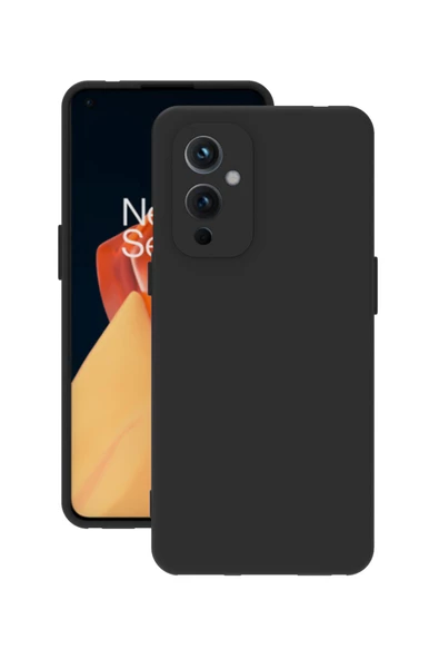 OnePlus 9 Kılıf Kamera Korumalı Silikon Rubber Arka Kapak - 6