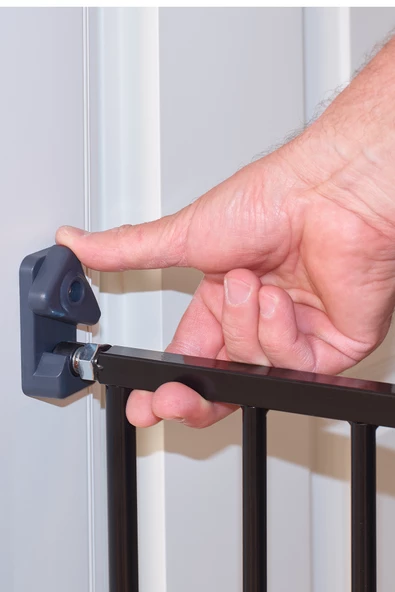 Wellgro 62-102 Cm Metal Uzayan Güvenlik Kapısı Siyah - 7