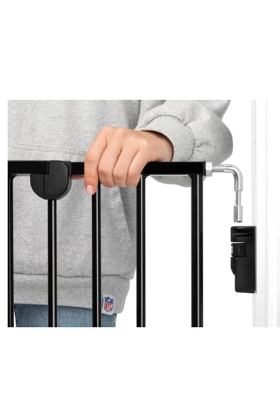 Wellgro 62-102 Cm Metal Uzayan Güvenlik Kapısı Siyah - 6