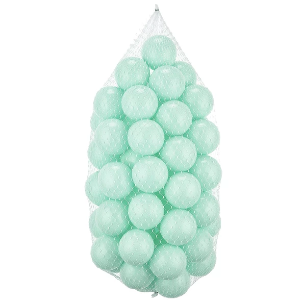 Wellgro Bubble Pops Açık Gri Sünger Top Havuzu / Mint, Beyaz, Siyah Toplu - 6