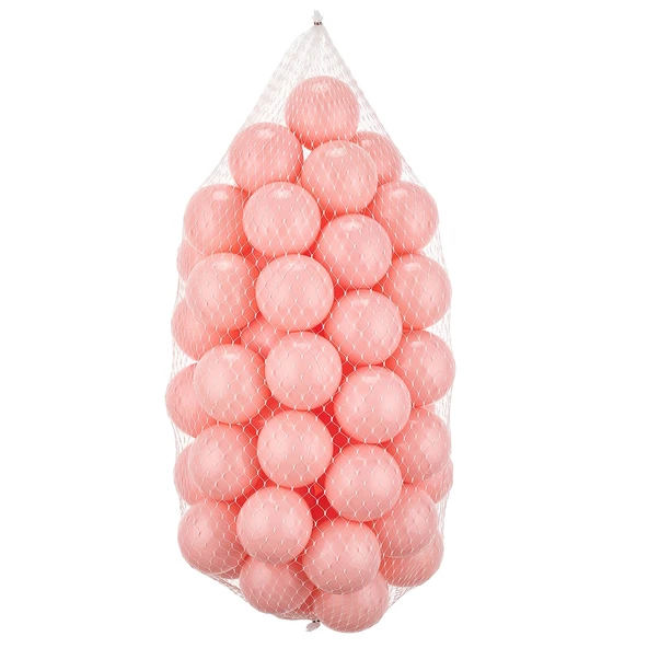 Wellgro Bubble Pops Açık Gri Sünger Top Havuzu / Pembe, Beyaz, Siyah Toplu - Resim 6