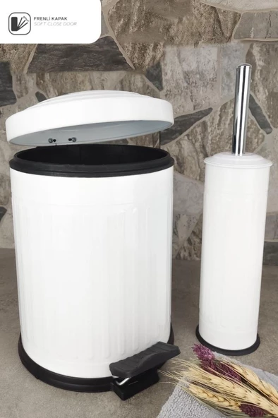 Digithome Vintage 2’li Banyo Seti Soft Close Kapak Beyaz – 14404B C1-1-163