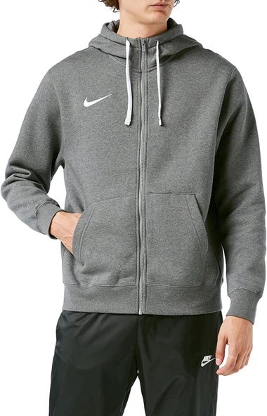 Nike M Nk Flc Park20 Fz Hoodie Erkek Gri Sweatshirt CW6887-063 - 3