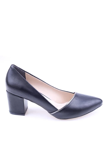 Bilener 414 Kadın Günlük 6 cm Topuklu Cilt Ayakkabı - 2