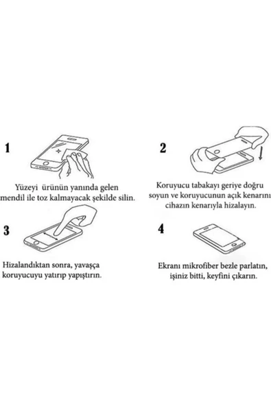 Iphone 12 Pro Uyumlu Premium Ekran Koruyucu 9h Sert Temperli Kırılmaz Cam Koruma Şeffaf - 5