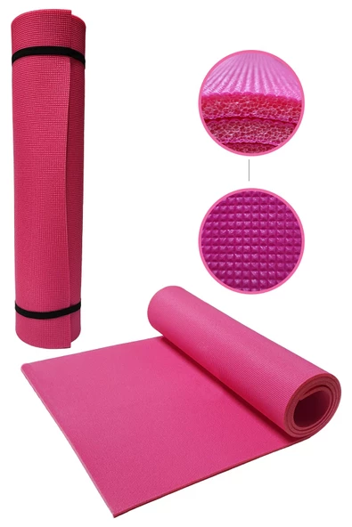 6mm Pilates Yoga Minderi Egzersiz Minderi Antrenman Minderi 150 x 40 Cm Özel Desenli Minder