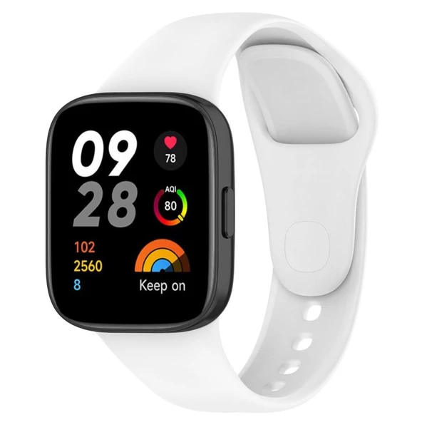 Xiaomi Redmi Watch 3 (Watch 3 Active Değildir) Kordon Spor Silikon Kordon Mix 81 - 2