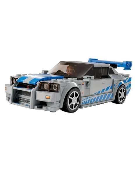 Lego Speed Champions Daha Hızlı Daha Öfkeli Nissan Skyline GT-R (R34) 76917 - Resim 2