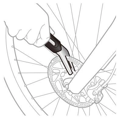 TOPEAK TPS-SP24 DİSK DÜZELTME ALETİ - Resim 2