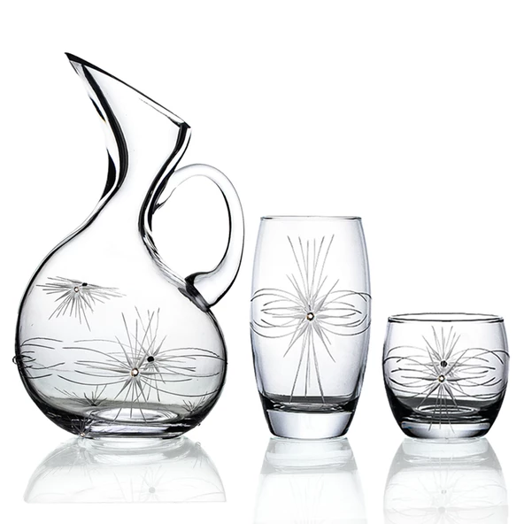 Decocia Pudgy 13 Parça Bardak Seti Ördek Karaflı Mira Desenli ürün görseli