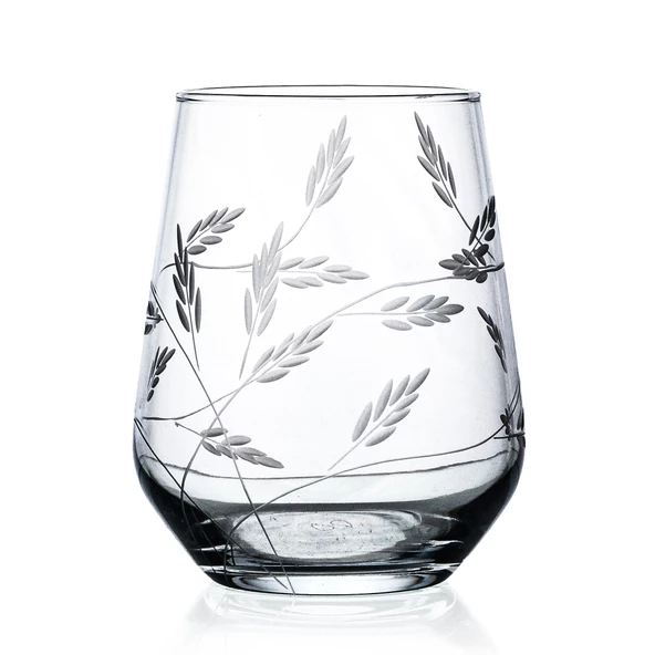 Decocia Kazaan  13 Parça 6 Kişilik  Bardak Seti Dik Karaflı Sürgün Desenli - Resim 6