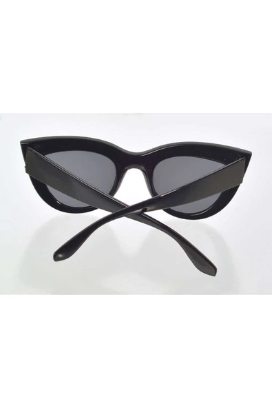 Siyah Çerçeve Cat Eye Kadın Güneş Gözlüğü - 2