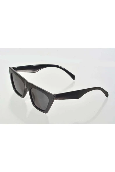 Siyah Çerçeve Cat Eye Kadın Güneş Gözlüğü - 2