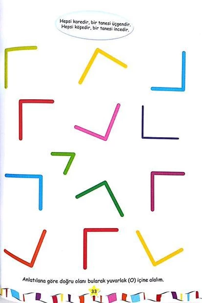 Dikkat Geliştiren Renkler ve Şekiller Mor Şemsiye Yayınları - Resim 4