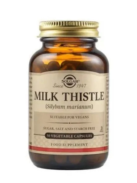 Solgar Milk Thistle 100 mg 50 Kapsül