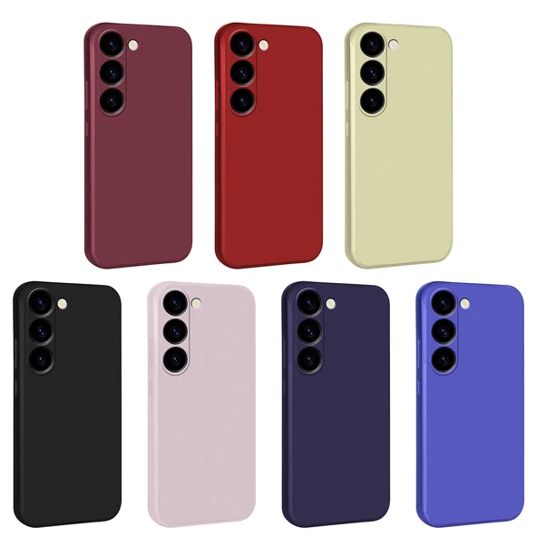 Galaxy S23 Plus Kılıf Zore Premier Silikon Kılıf - Resim 9