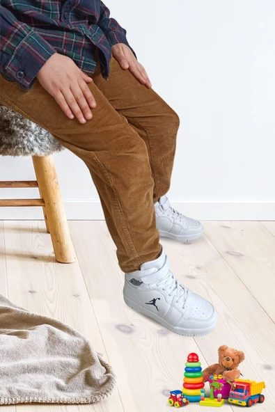 Cool Haykat Cırtlı Basketbol Çocuk Spor Ayakkabı - Resim 4