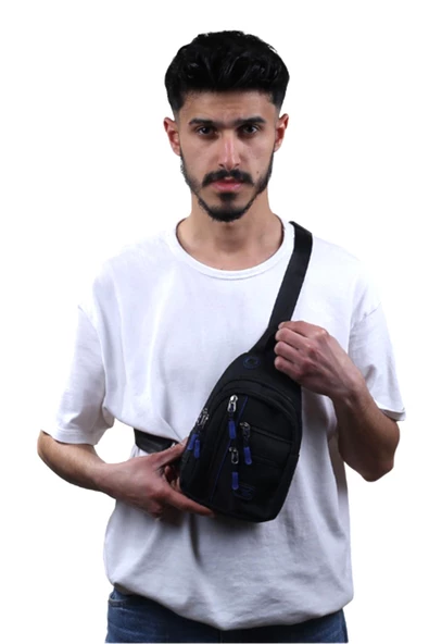 Seventeen 4924 Erkek Kanvas Body Bag Çapraz Çanta - 6