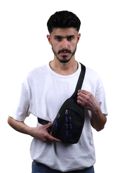 Seventeen 4924 Erkek Kanvas Body Bag Çapraz Çanta - 4