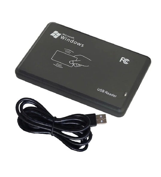 EM4100 Usb Rfid Okuyucu 125 KHz Usb Rfid Manyetik Kart Okuyucu Personel Takip Kapı Giriş Kontrol Sayaç