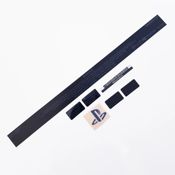 PS4 Tamir Etiketi Yedek Parça PS4 Sticker Playstation 4 Tamiri Kasa Yenileme Sticker Label