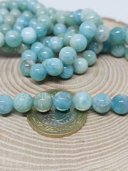 Amazonit Taşı Royal Quality Dizi 8mm - Resim 2